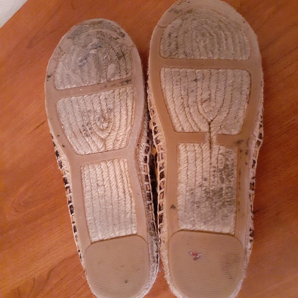 Tory Burch Animal Print Espadrilles - Picture 5 of 10